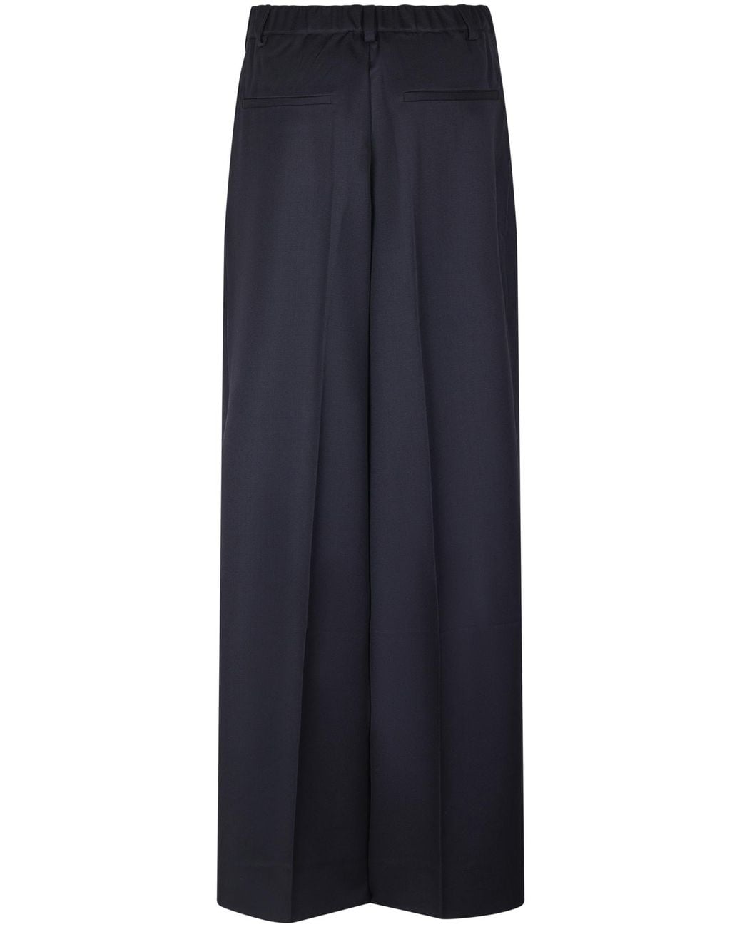 Soeur Blue Frejus Pleated Wide-Leg Pants