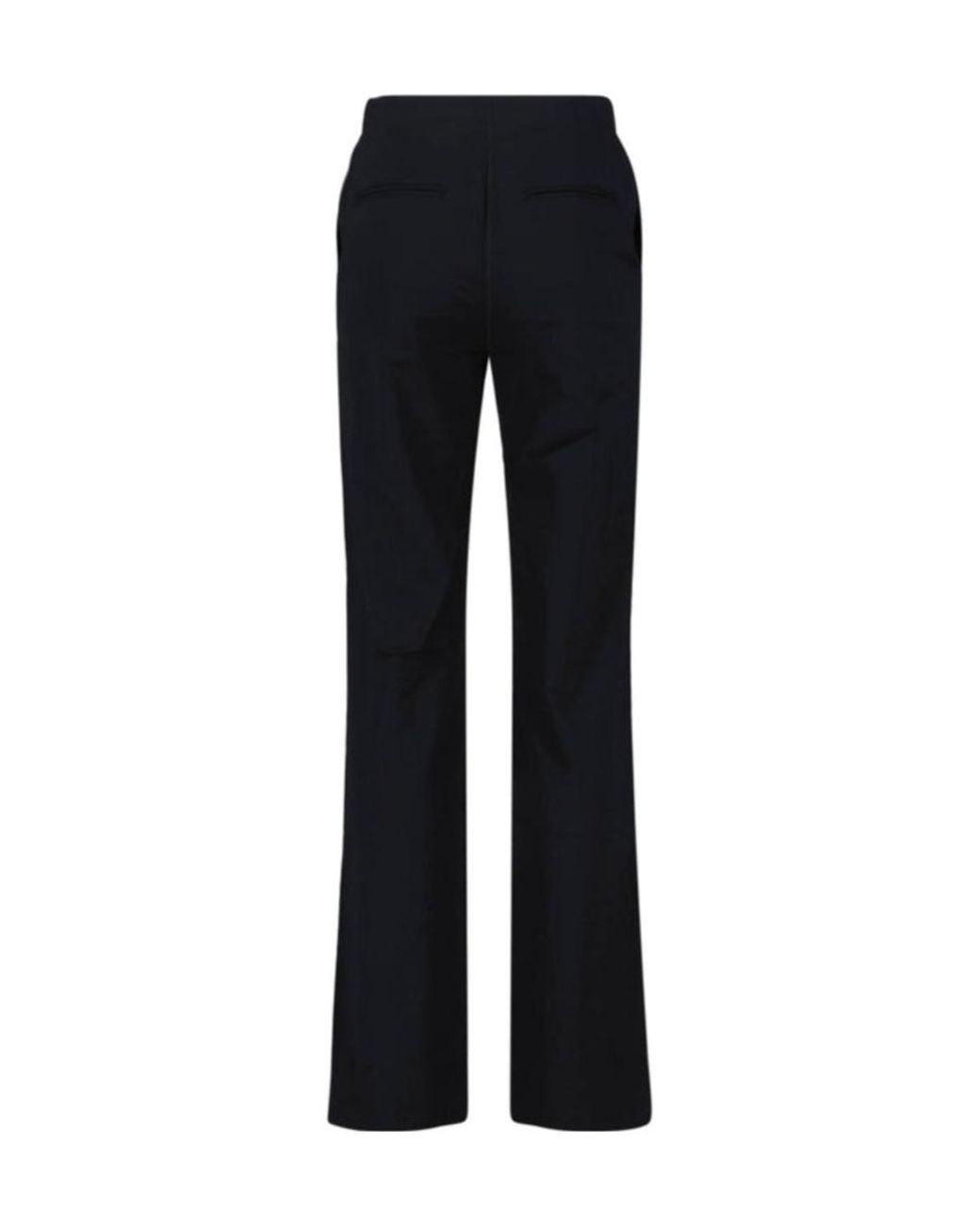 DIESEL Black Relais Logo Wide-Leg Pants