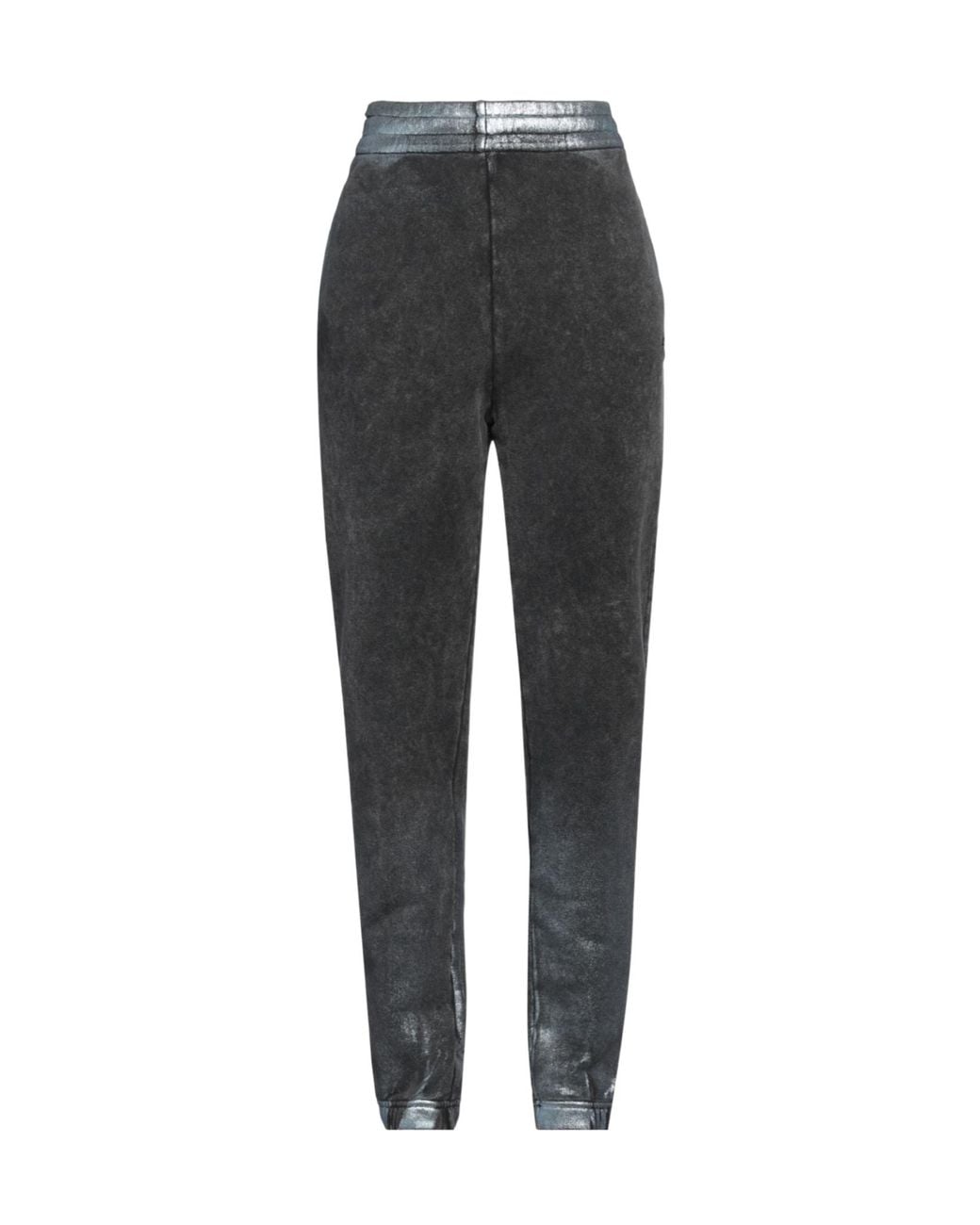 DIESEL Gray Comfortable And Stylish Two-Tone Sweatpants