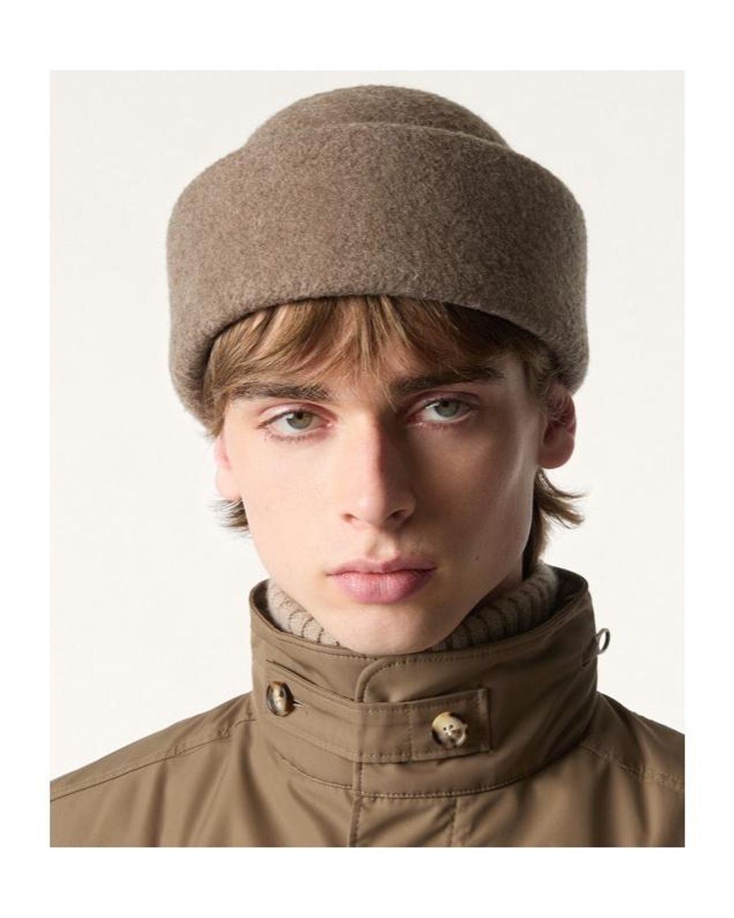 Loro Piana Brown Pablo Beanie for men