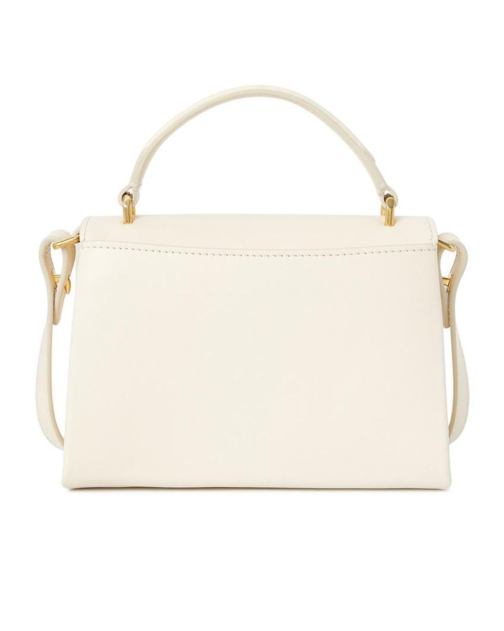 Mulberry Natural Small Lana Foldover-Top Tote Bag