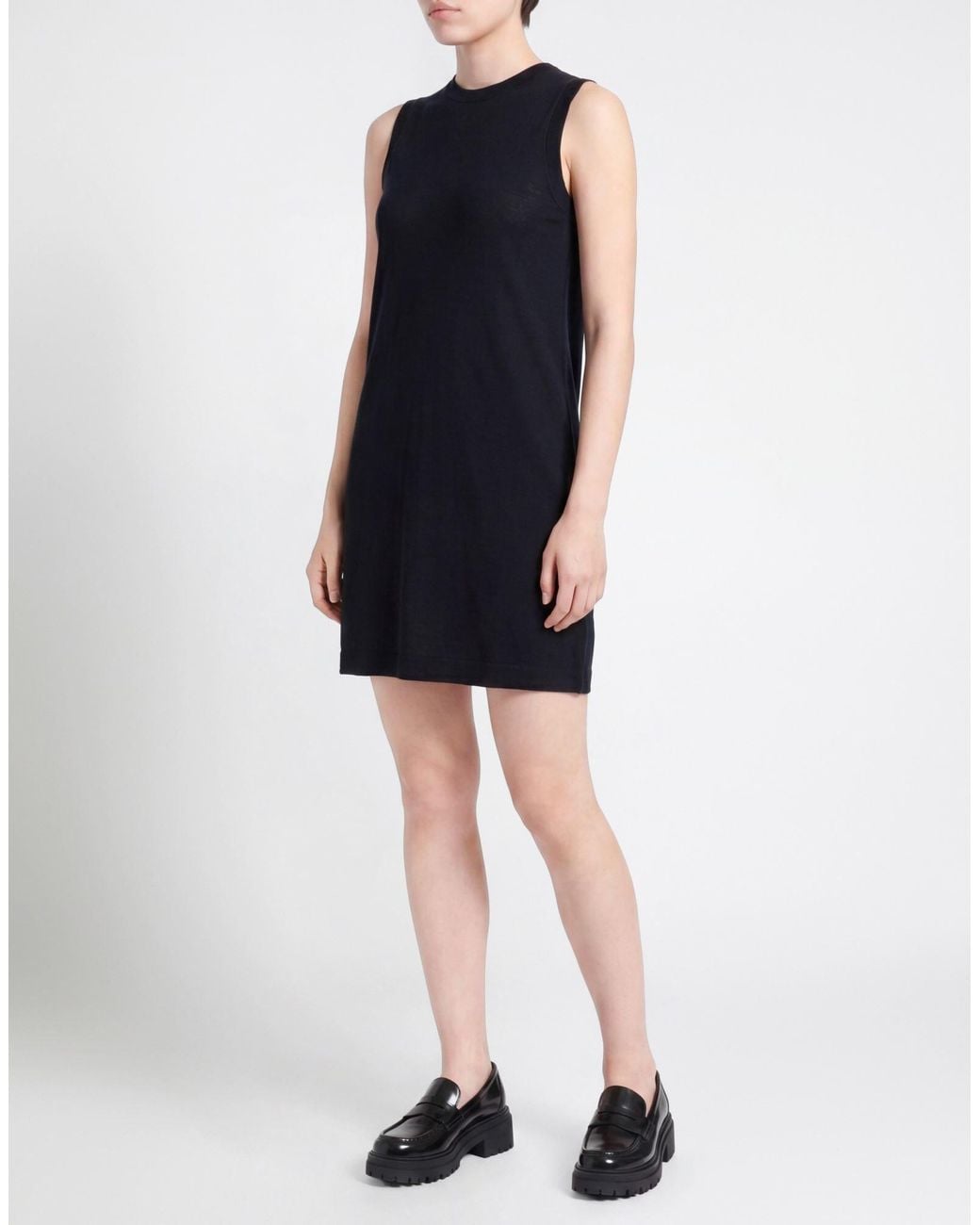 Max Mara Black Solid-Color Wool Vest