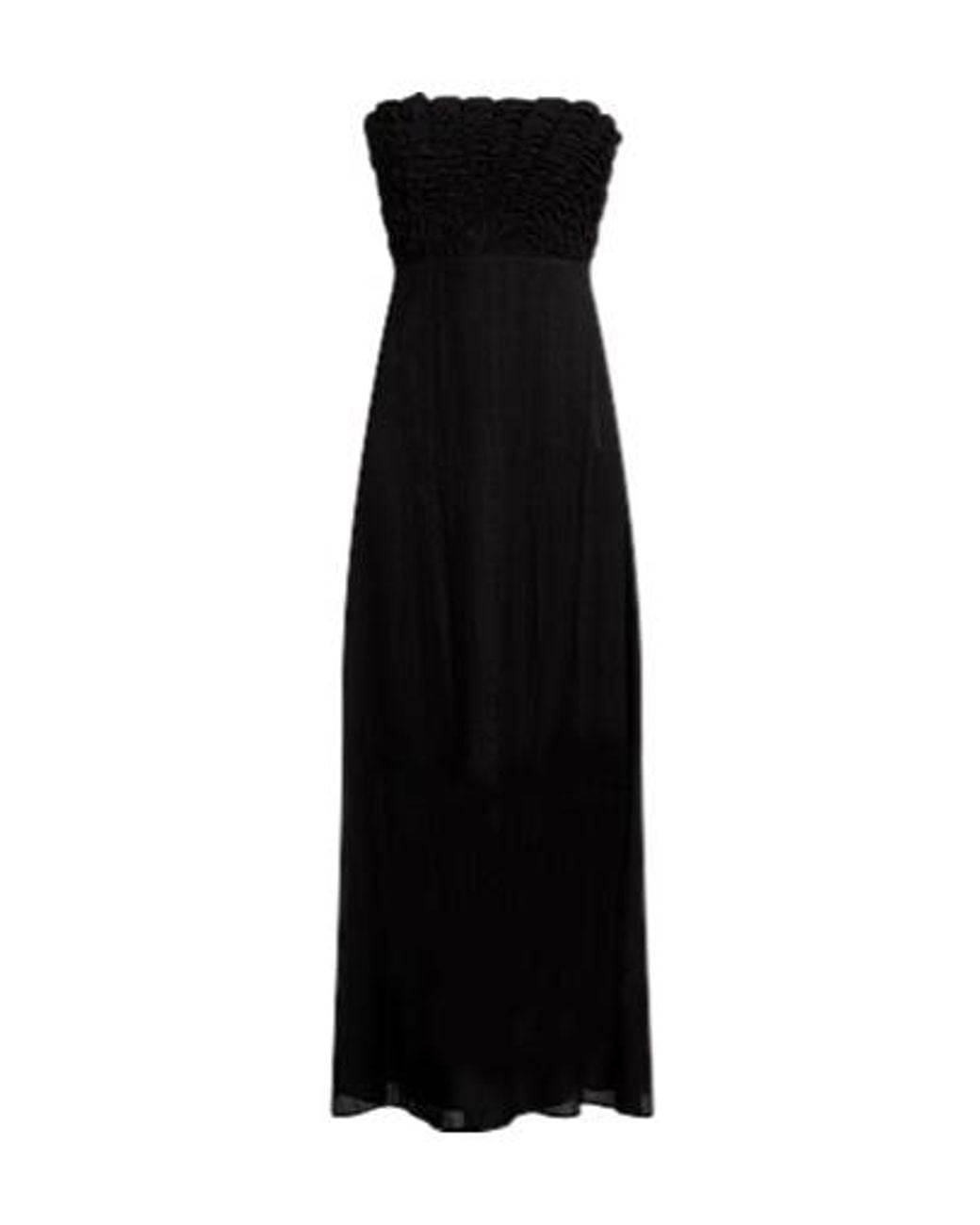 Rag & Bone Black Sleeveless One-Shoulder Dress