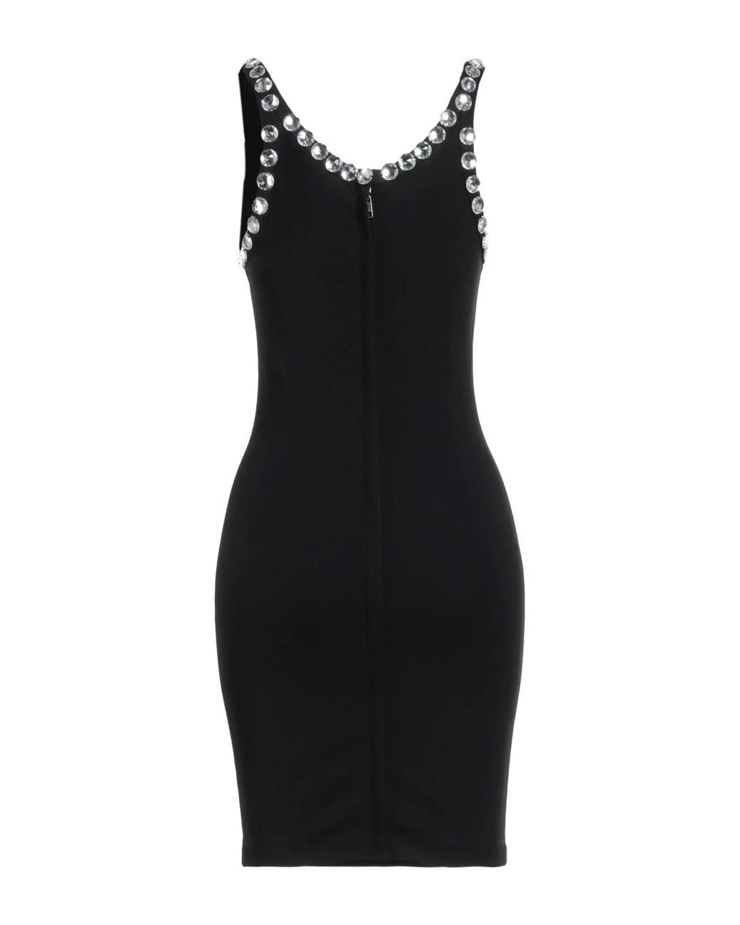 Dolce & Gabbana Black Fleece Bodycon Dress