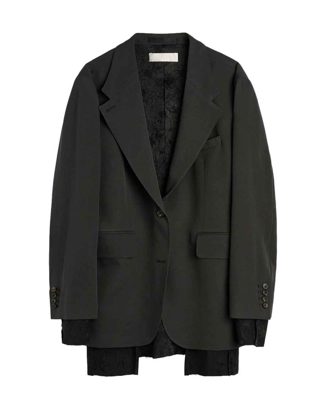 Our Legacy Black Drip Blazer