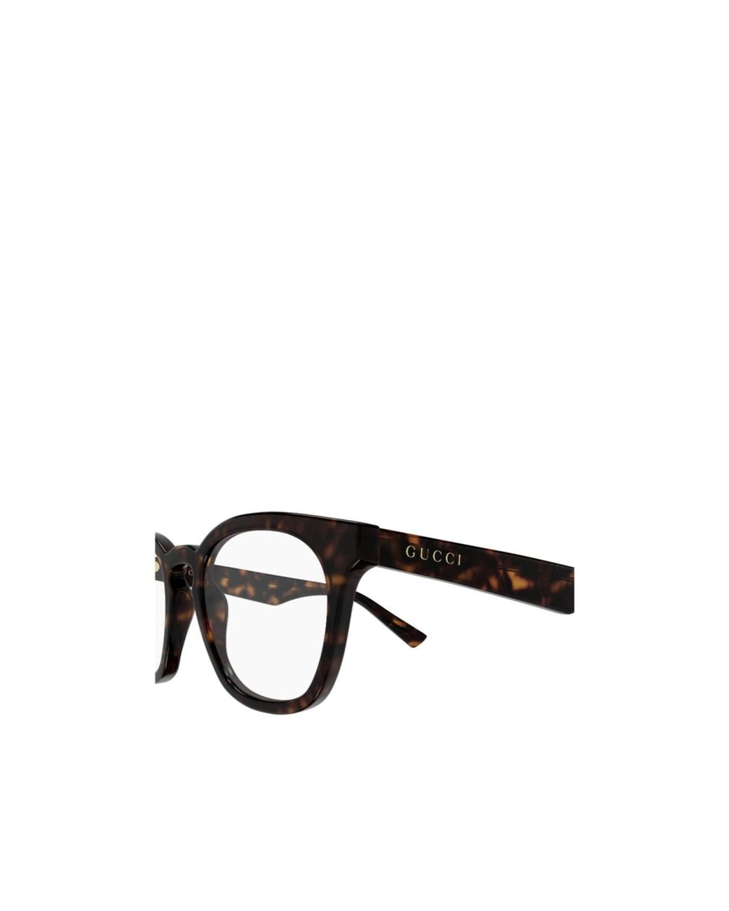 Gucci White Panthos Eyeglasses for men
