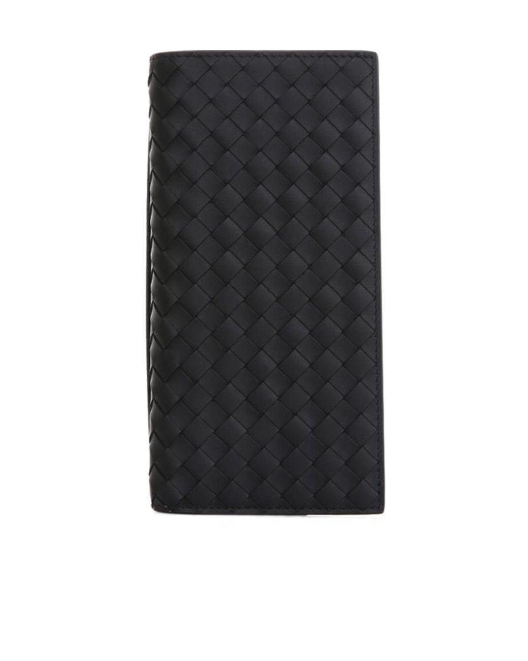 Bottega Veneta Black Rectangular Wallet for men