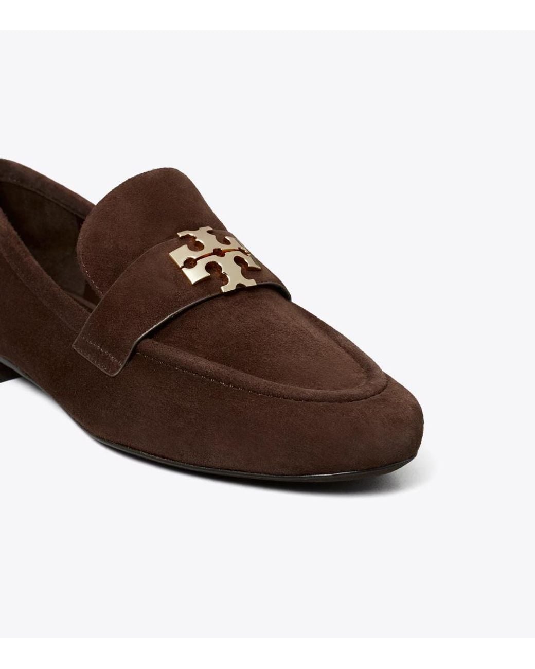 Tory Burch Brown Charlie Loafers