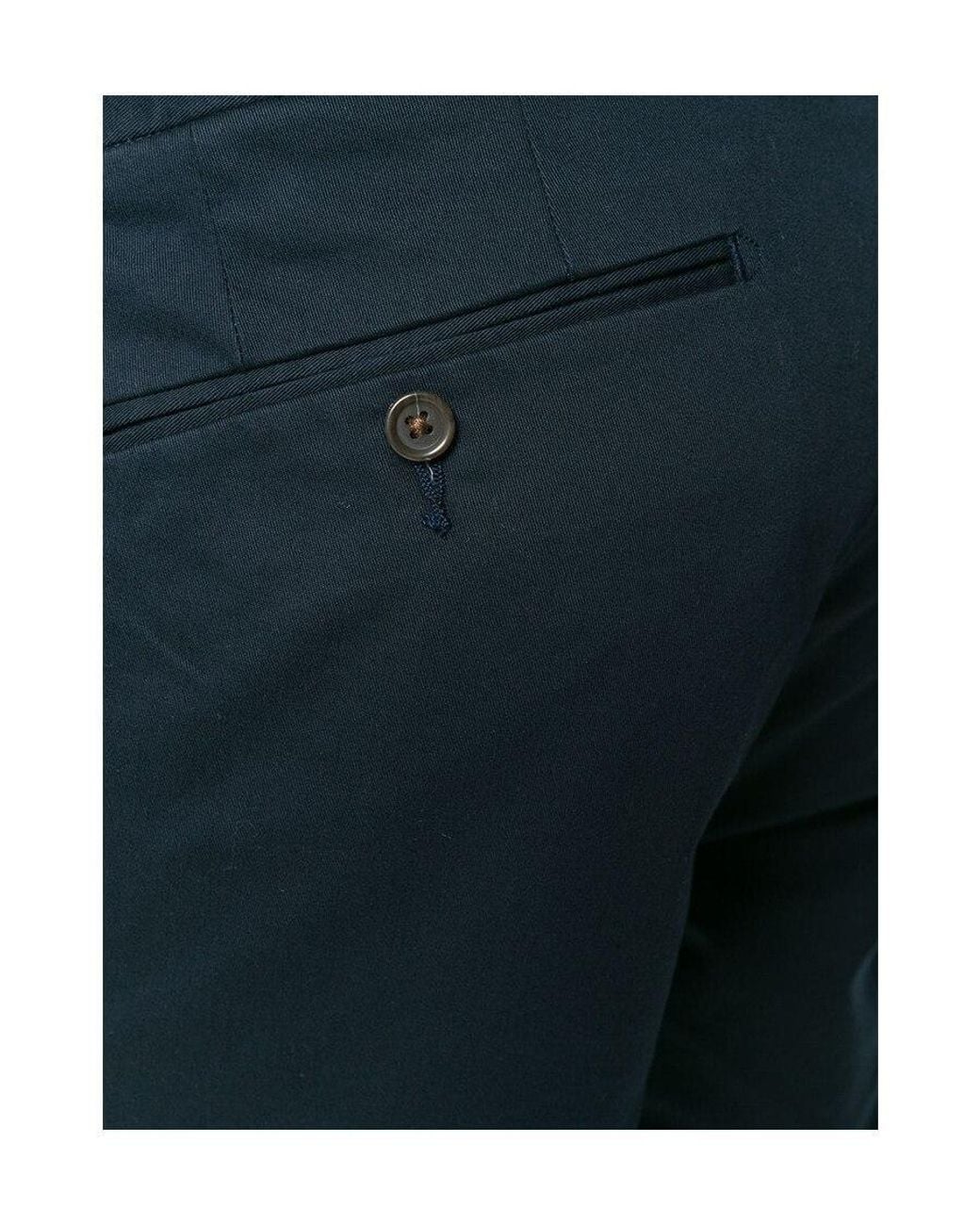Polo Ralph Lauren Blue Mid Rise Chino Trousers for men