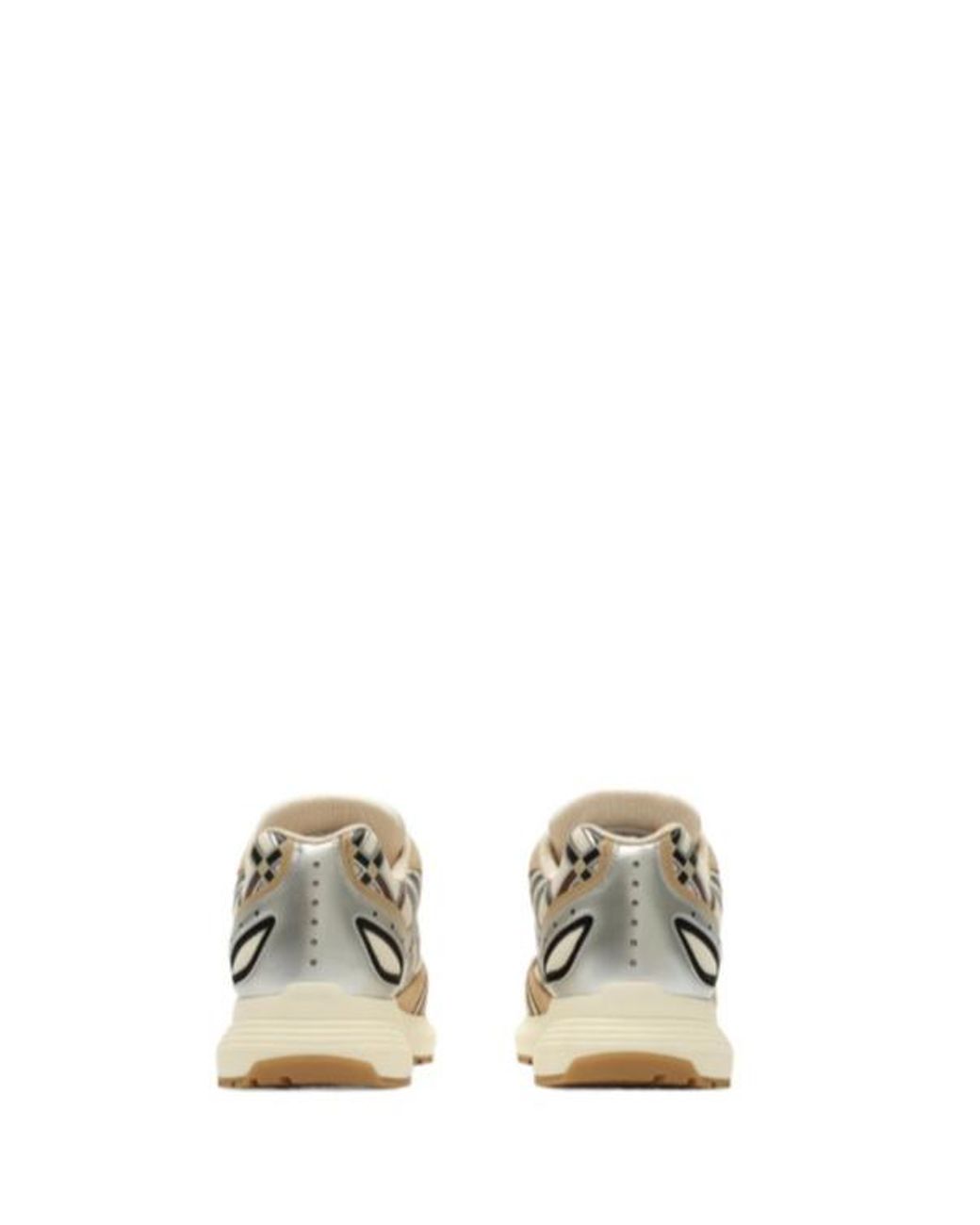 Burberry Natural Eclipse Lace-Up Sneakers