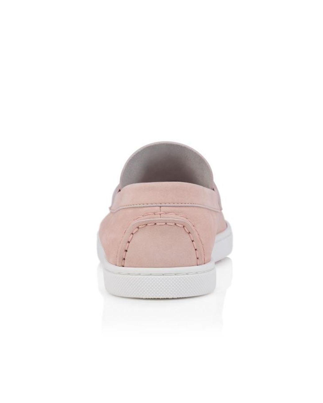 Christian Louboutin Pink Chambeliboat Slip-On Boat Shoes