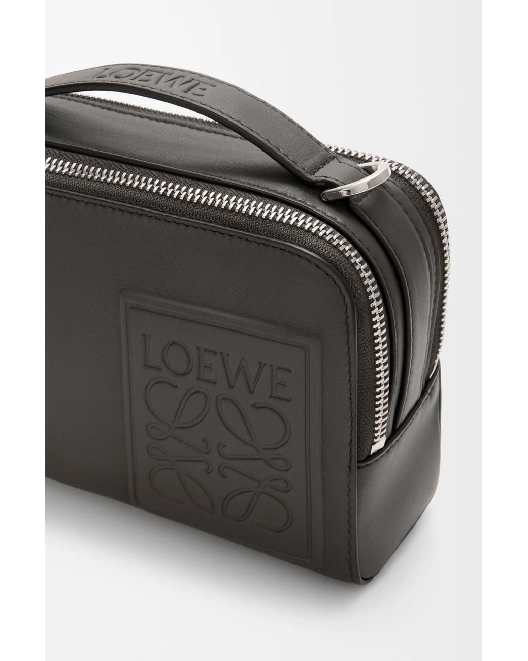 Loewe Black Mini Camera Crossbody Bag for men