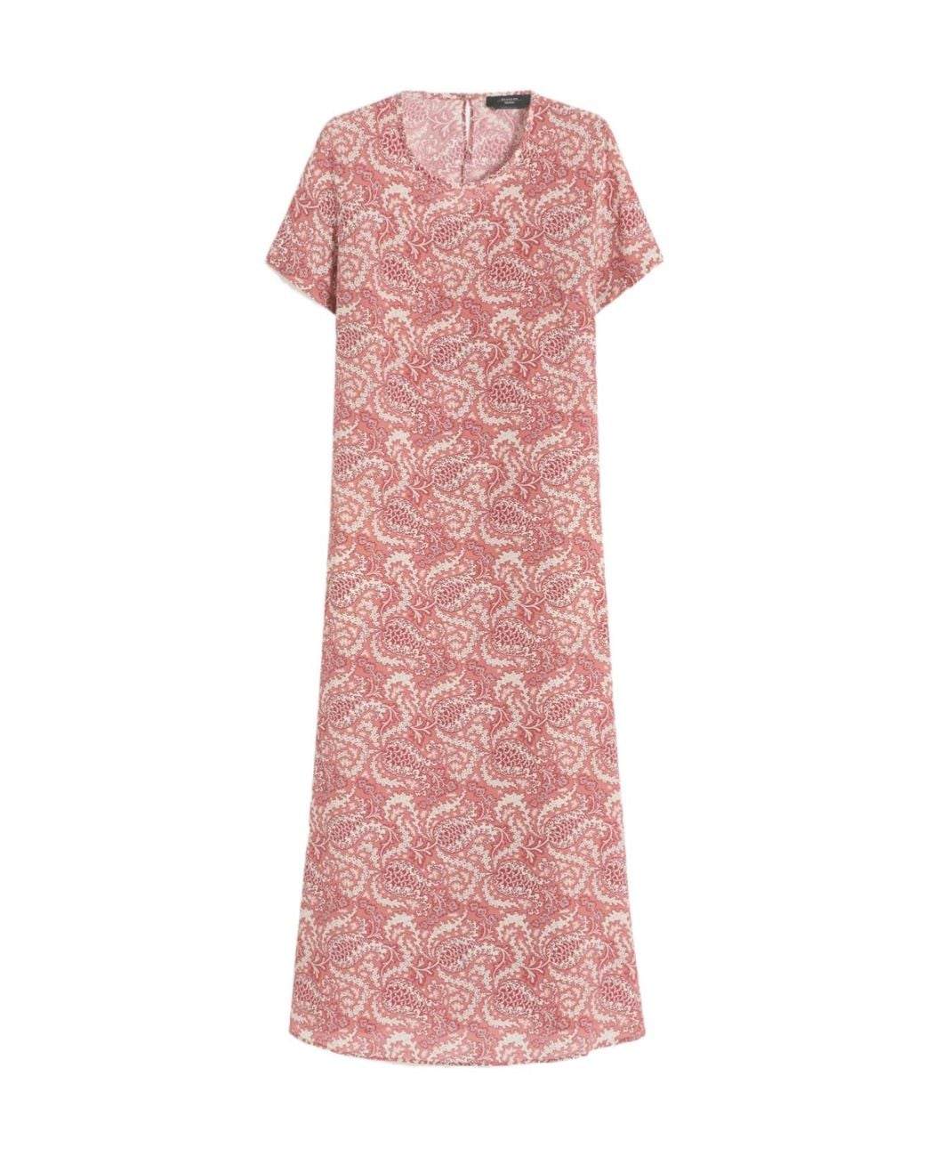 Weekend by Maxmara Pink Pattern-Printed Dress