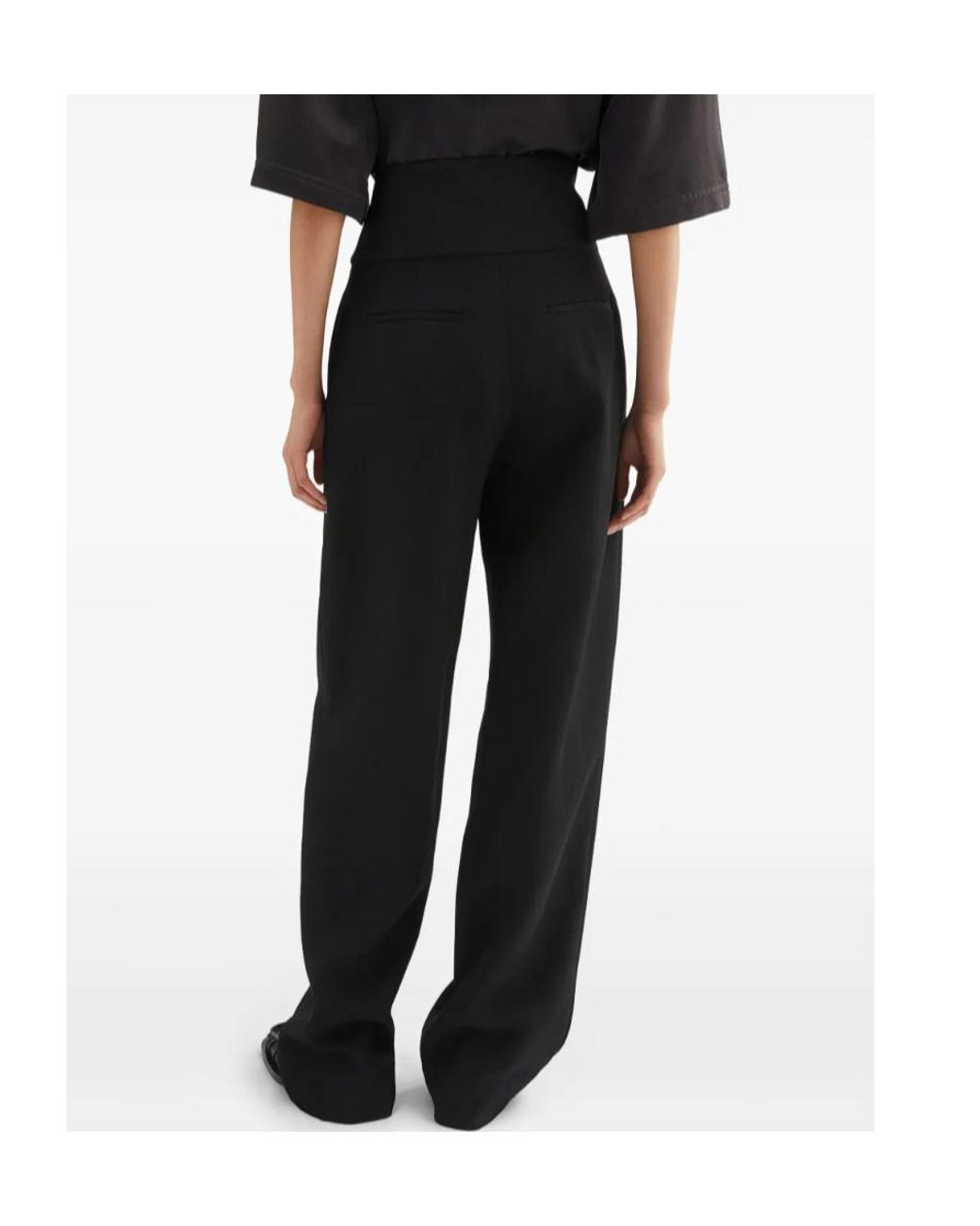 Jil Sander Black Tailored Trousers