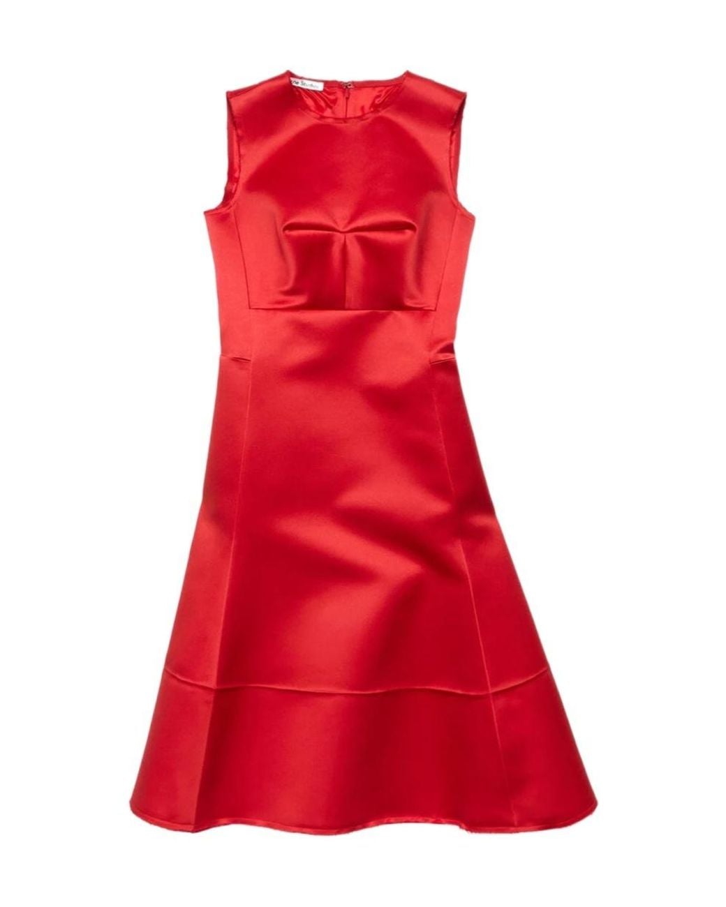 Acne Red Satin Dress