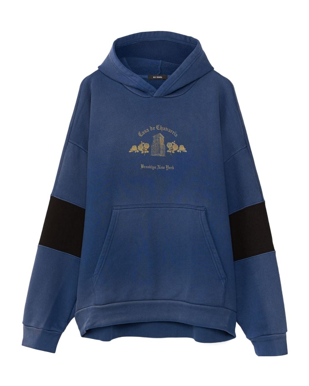Willy Chavarria Blue Casa Chavarria Hoodie for men