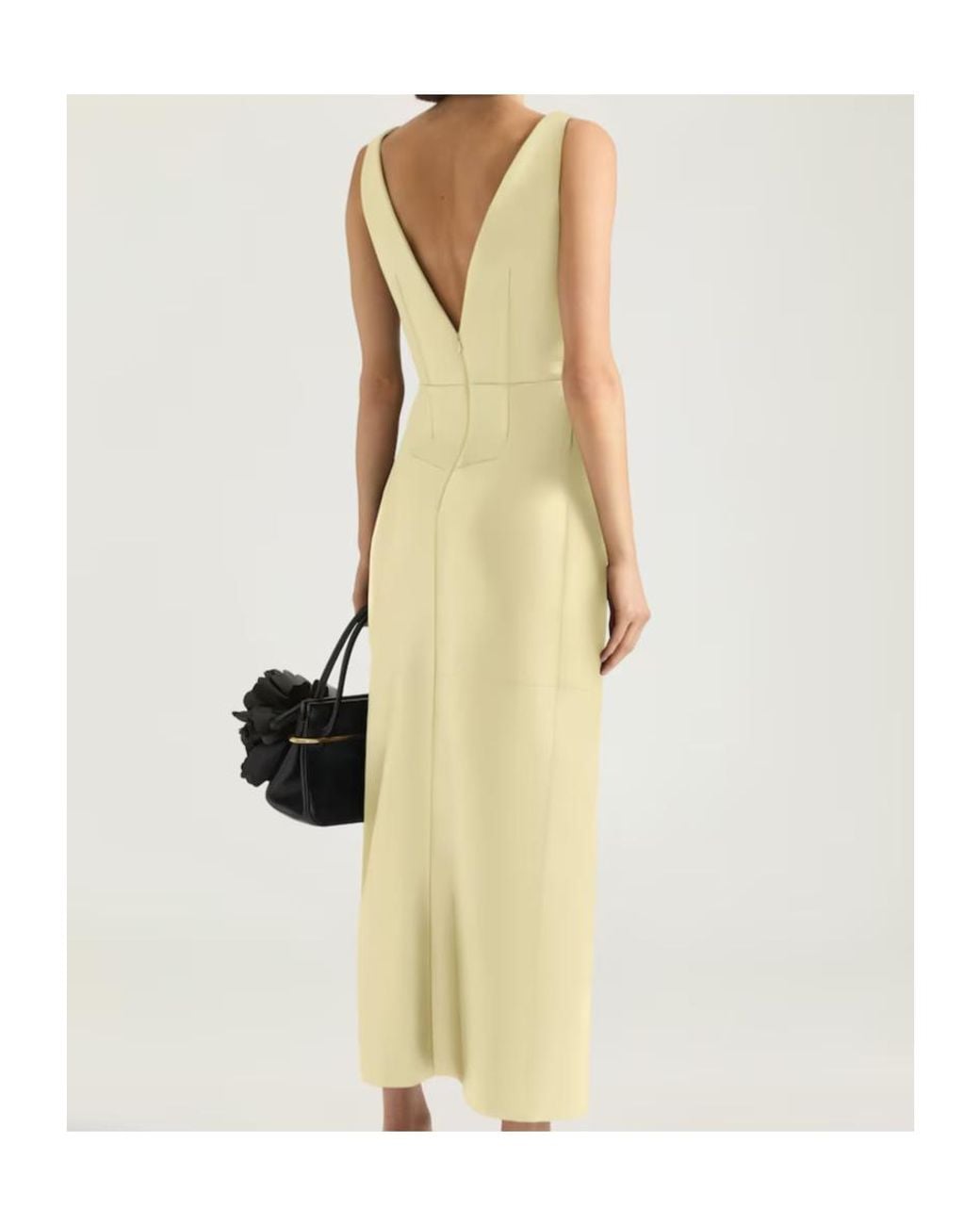 Givenchy Metallic Long Wrapped Dress