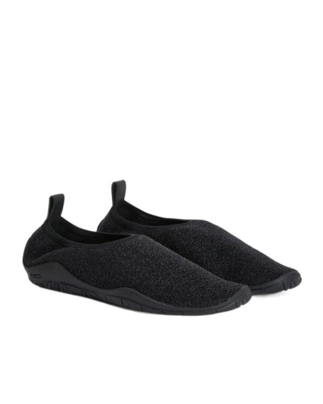 Jil Sander Black Elbe Slipper