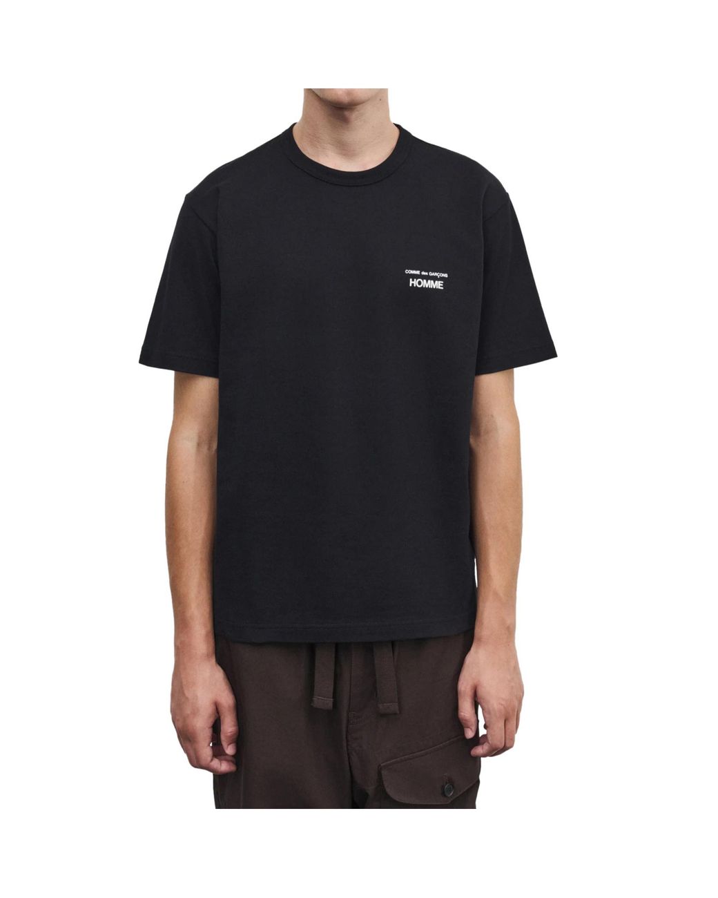 Comme des Garçons Blue Short-Sleeved T-Shirt for men