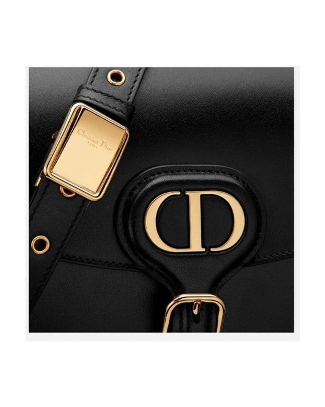 Dior Black Medium Bobby Bag