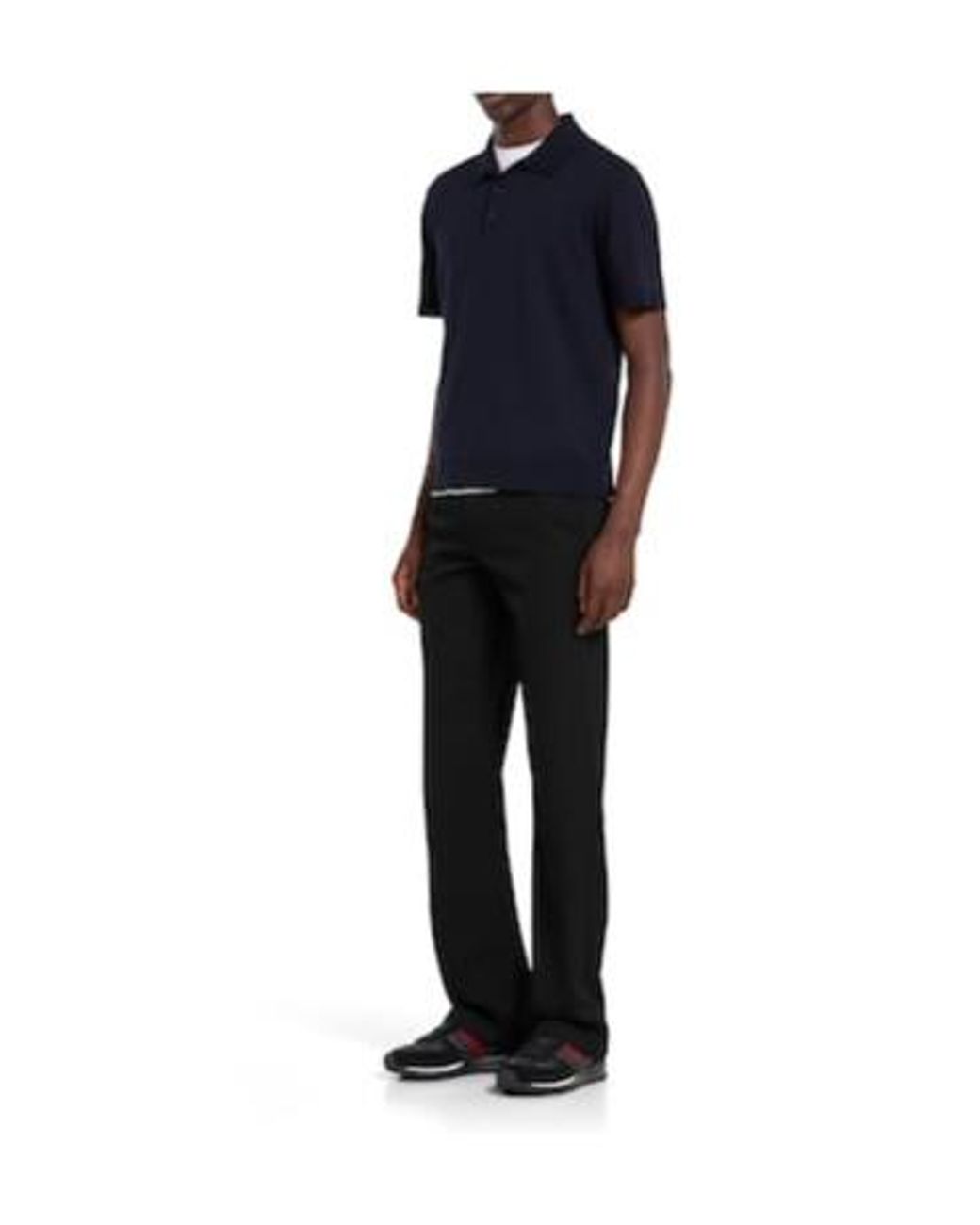 Gucci Black Re-Motion Lace-Up Sneakers for men