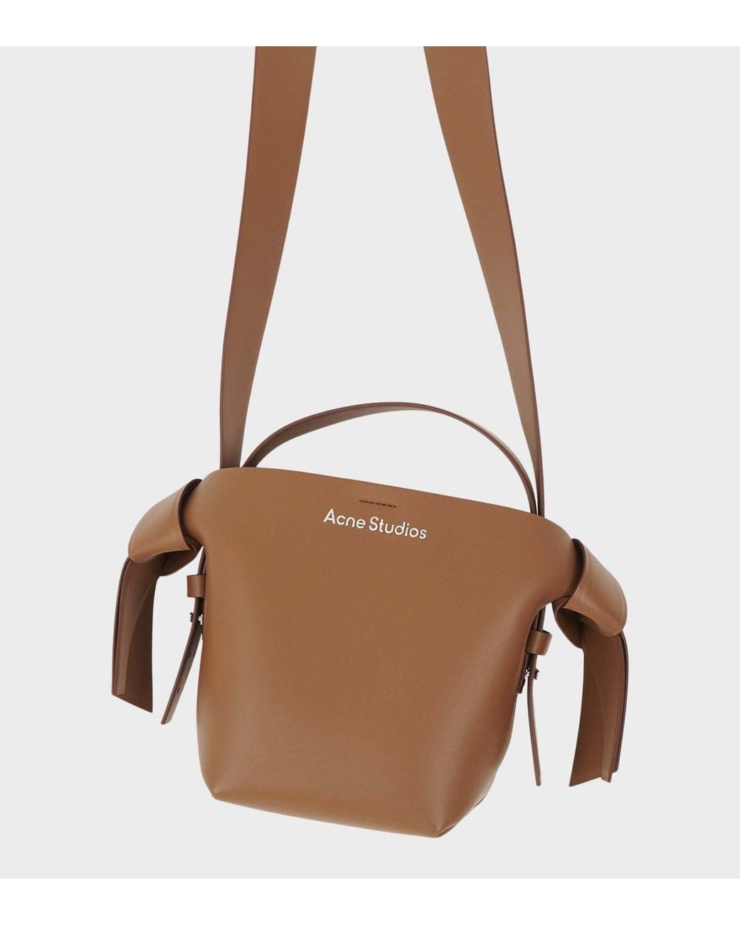 Acne Brown Musubi Mini Camel