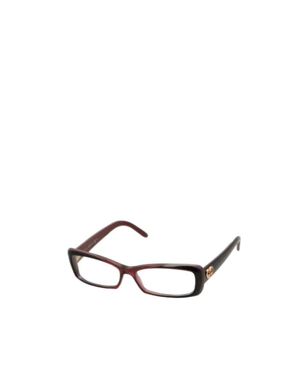 Gucci White Logo Details Flat Mirror