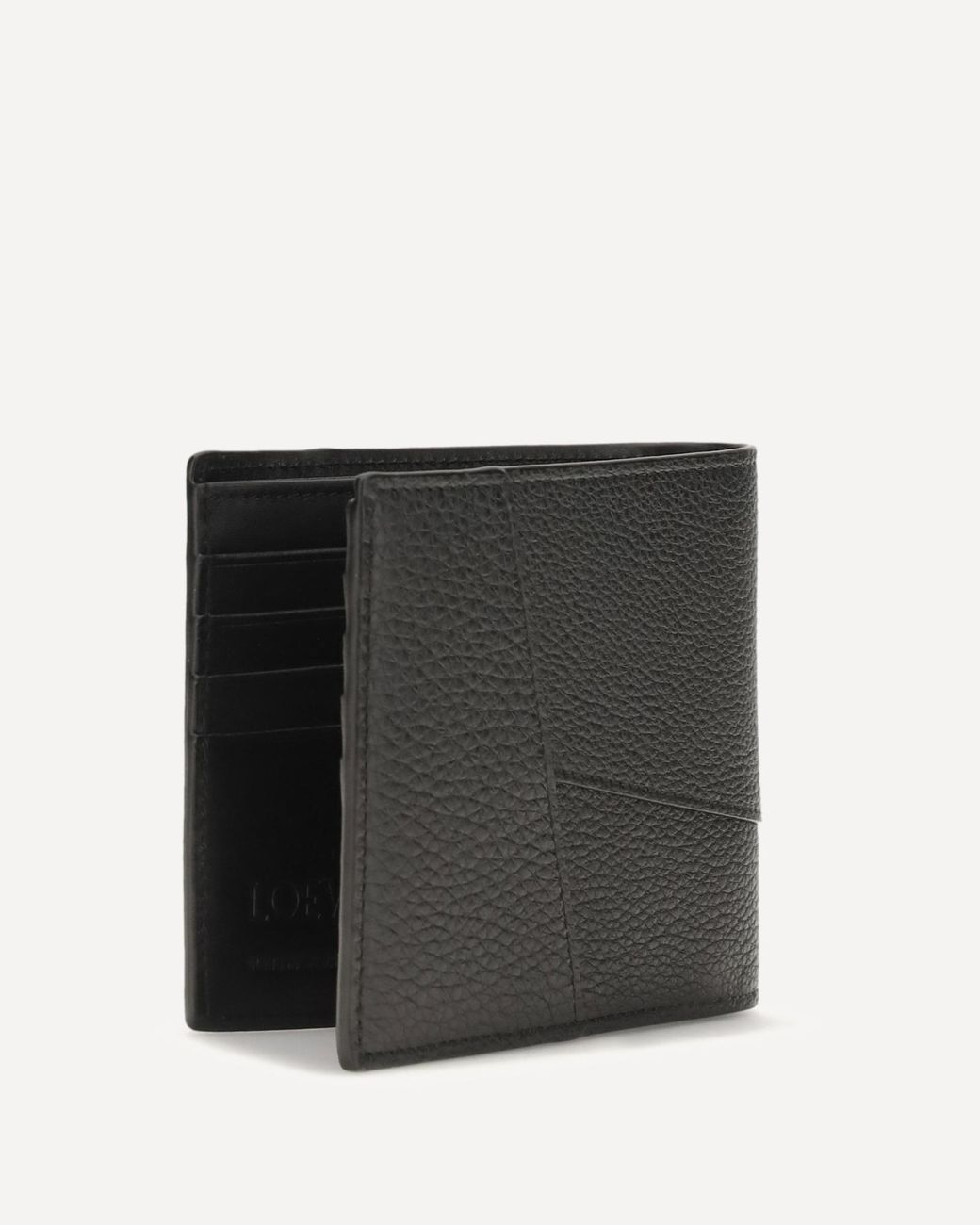 Loewe Black Puzzle Bifold Wallet for men