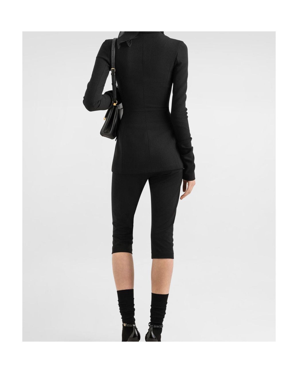 Dolce & Gabbana Black Double-Breasted Jacket