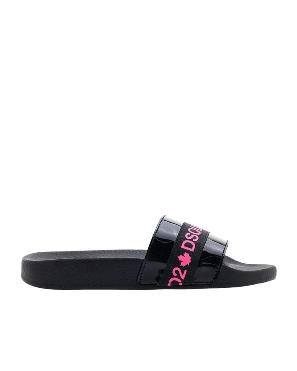 DSquared² Multicolor Logo Strap Slippers