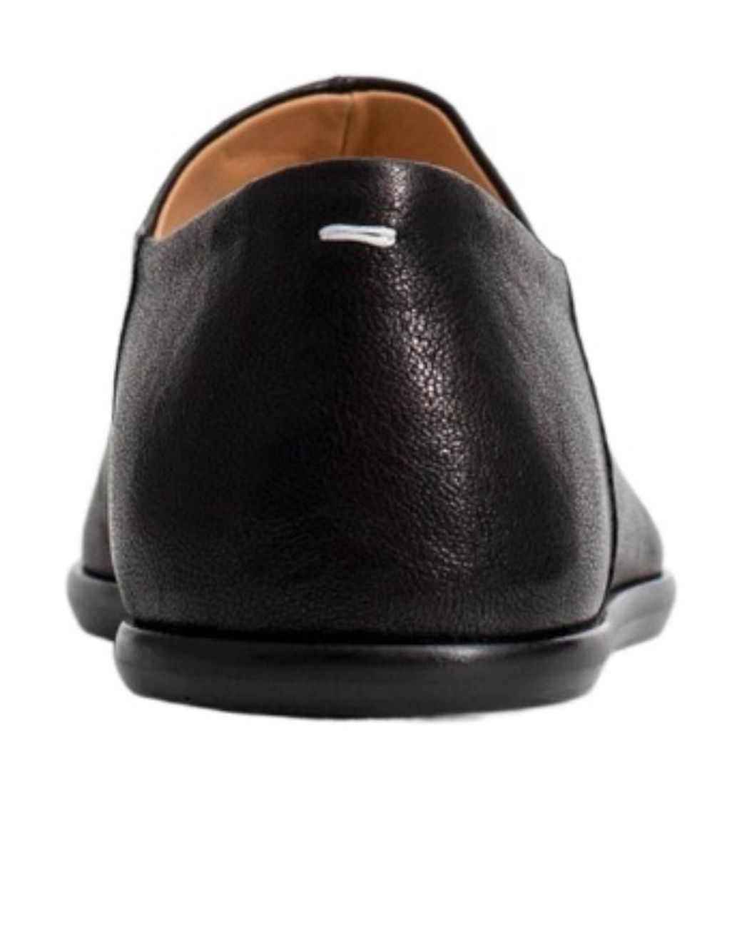 Maison Margiela Black Tabi Slip-On Loafers