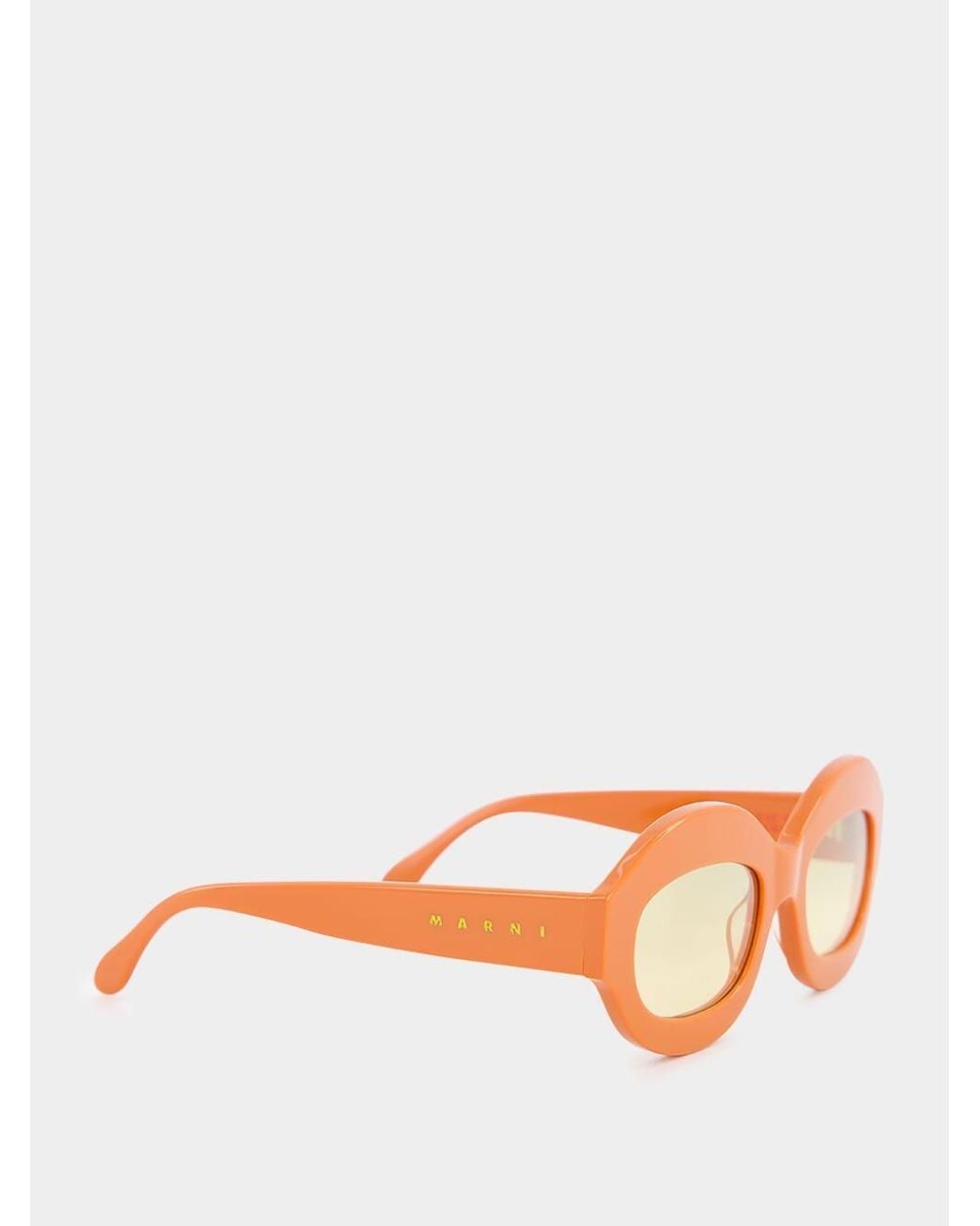 Retrosuperfuture White Full Frame Sunglasses
