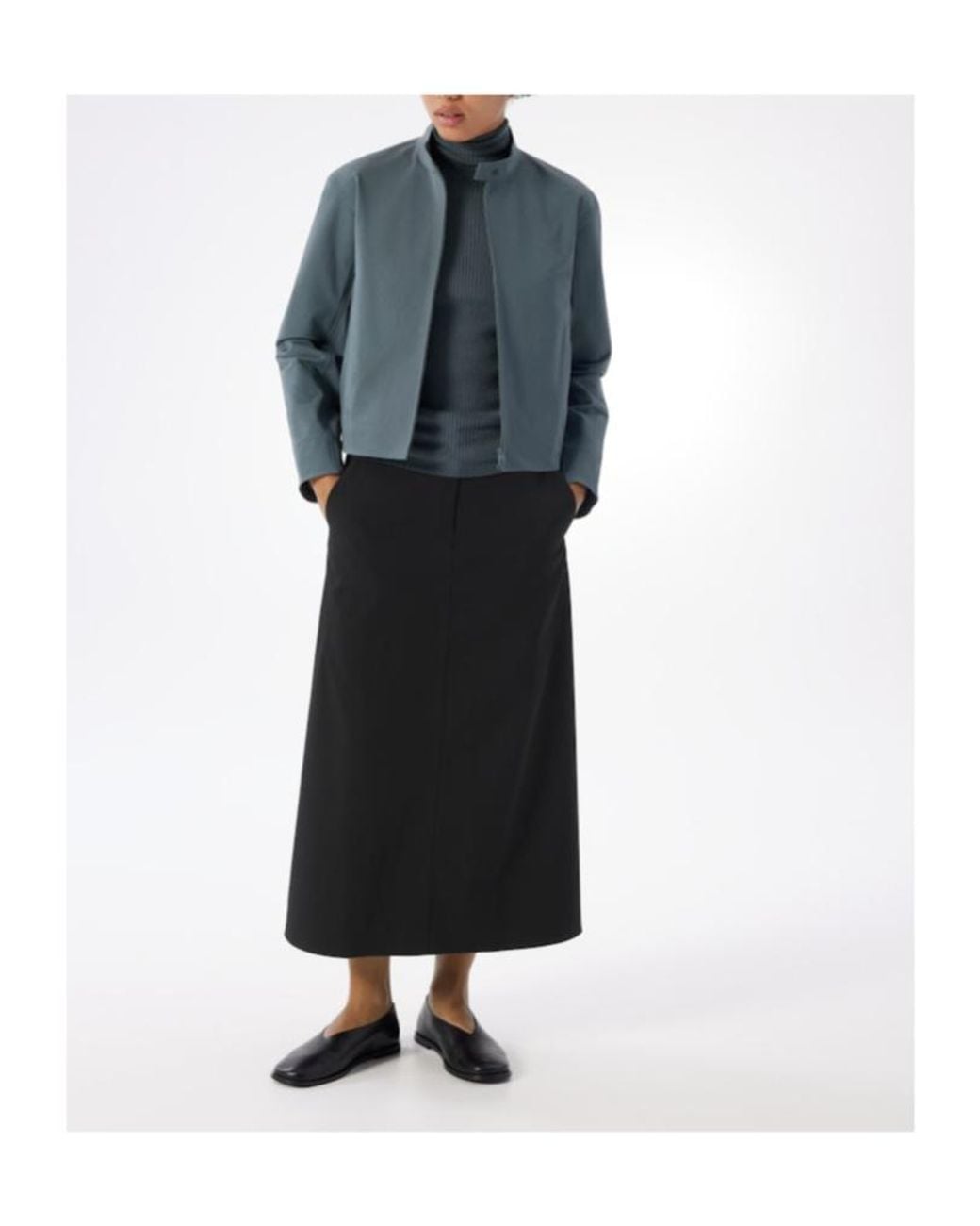 Veilance Blue Stellant Jacket