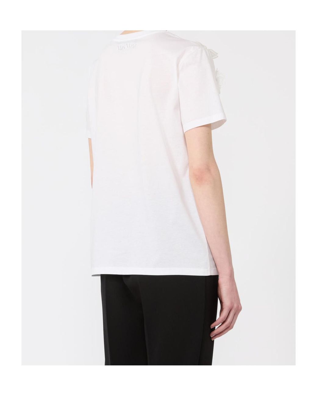 Max Mara White Studio Mseeditti Crewneck T-Shirt