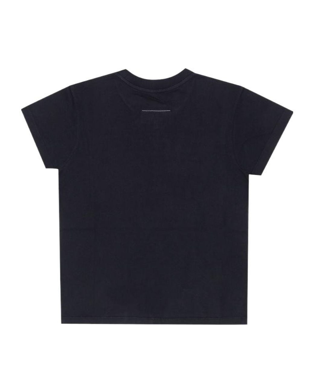 MM6 by Maison Margiela Black Logo Patch T-Shirt