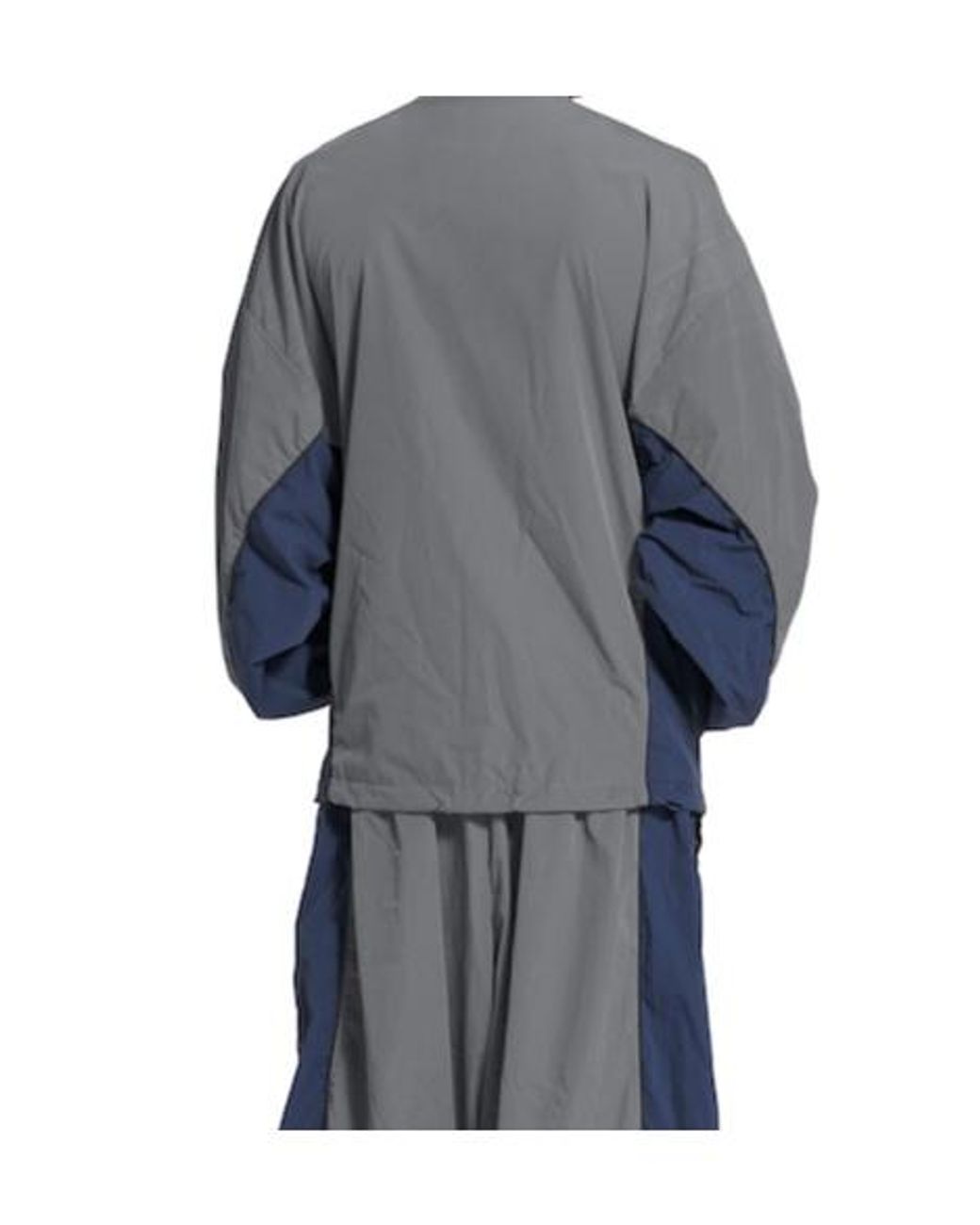 Balenciaga Blue 50/50 Faded Technical Tracksuit Jacket for men