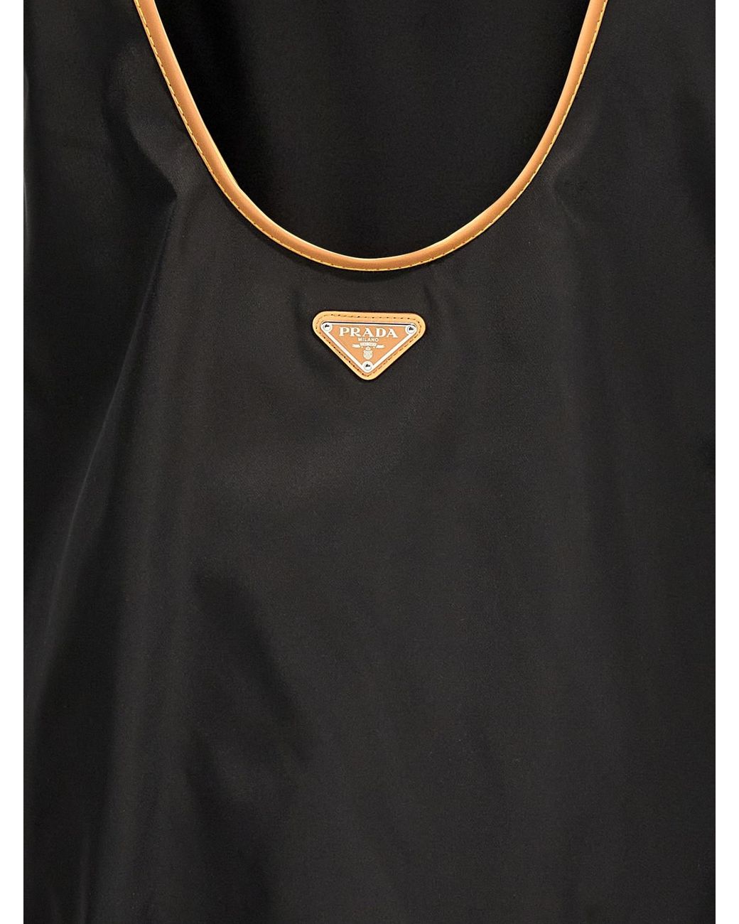 Prada Black Round-Neck Sleeveless Dress