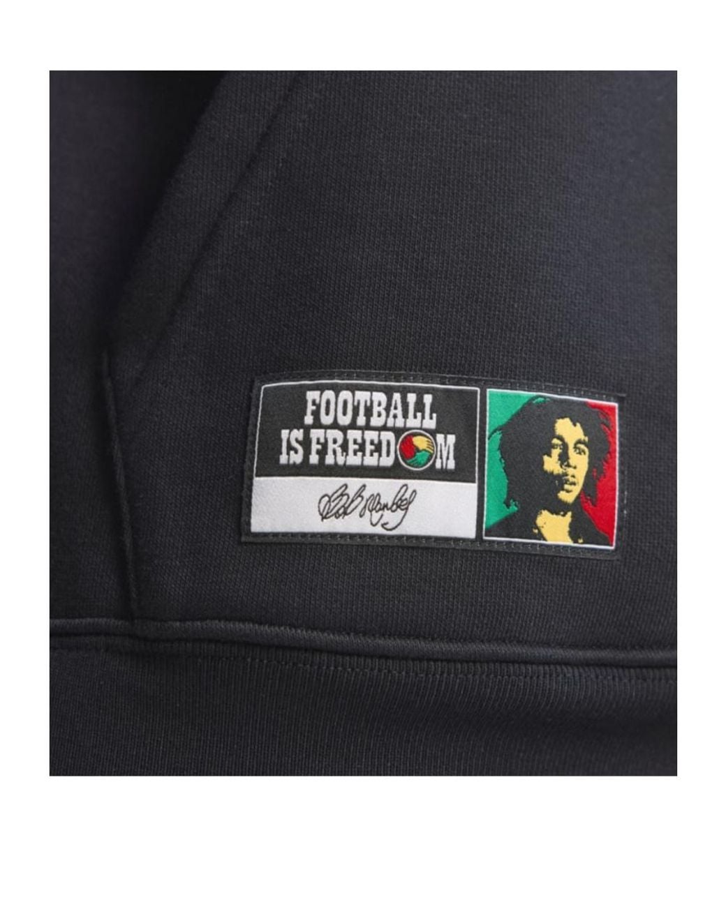 Adidas Originals Black Hooded Logo Detail Hoodie for men