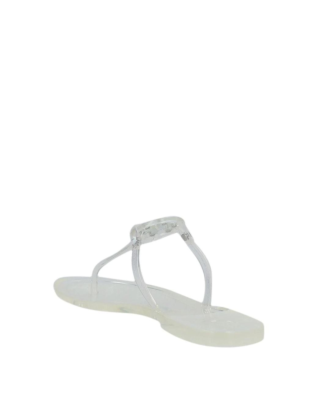 Tory Burch White Minimalist Flip-Flops