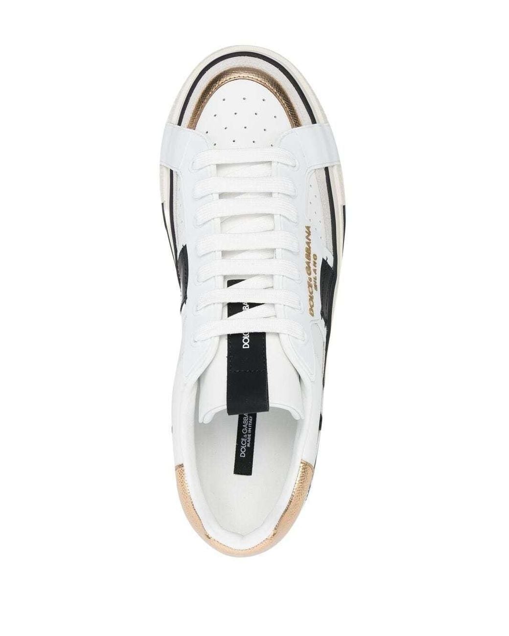 Dolce & Gabbana White 2.Zero Lace-Up Sneakers for men