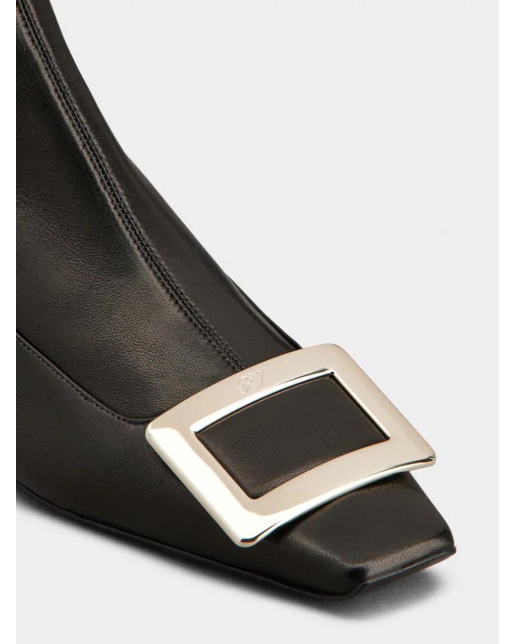 Roger Vivier Black Belle Vivier Booties