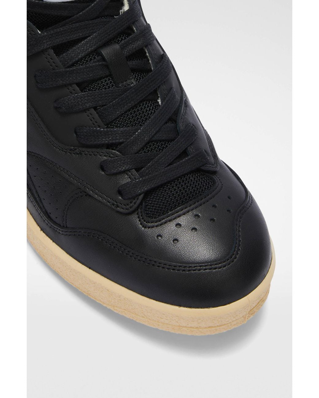 Jil Sander Black High-Top Sneakers