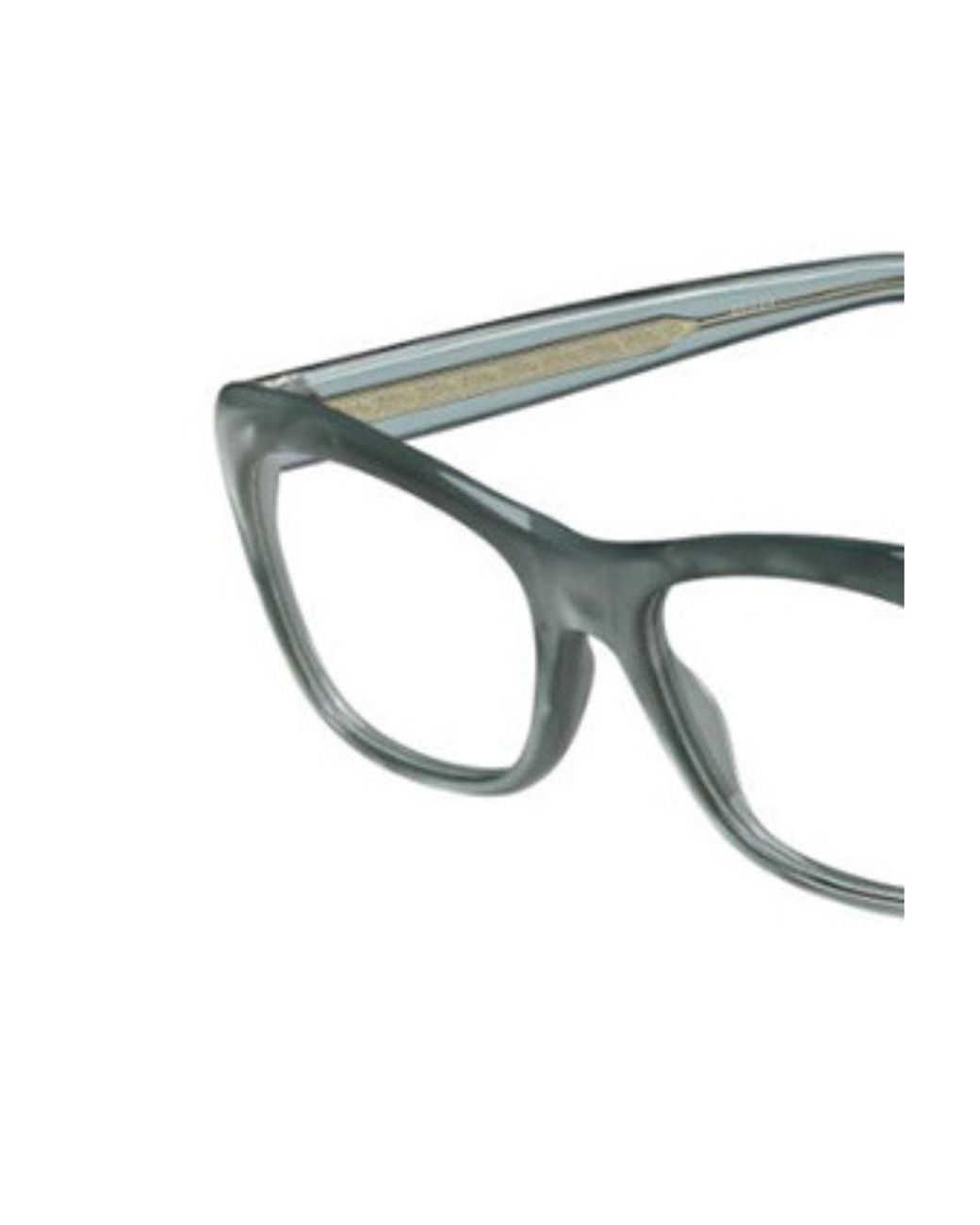 Gucci White Logo Details Flat Mirror