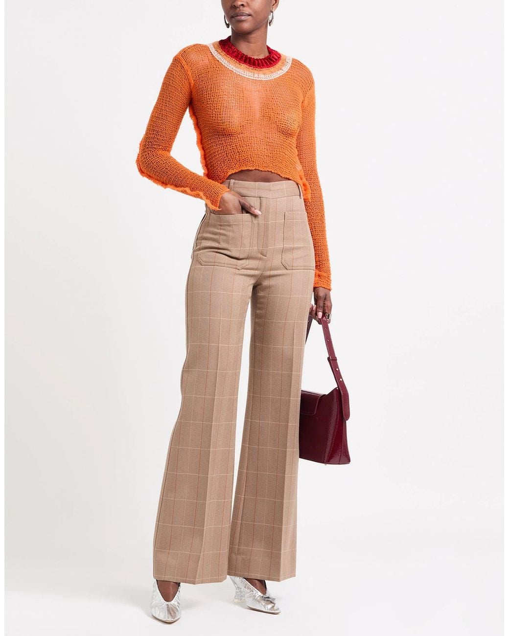 Marni Pink Chenille Knitted Jumper