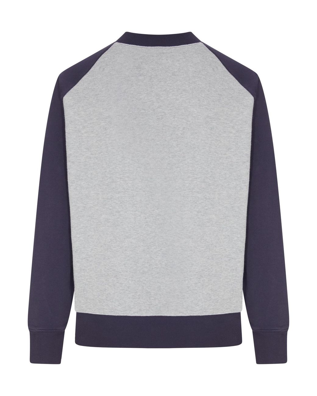Miu Miu Blue Raglan-Sleeve Logo-Embroidered Sweatshirt