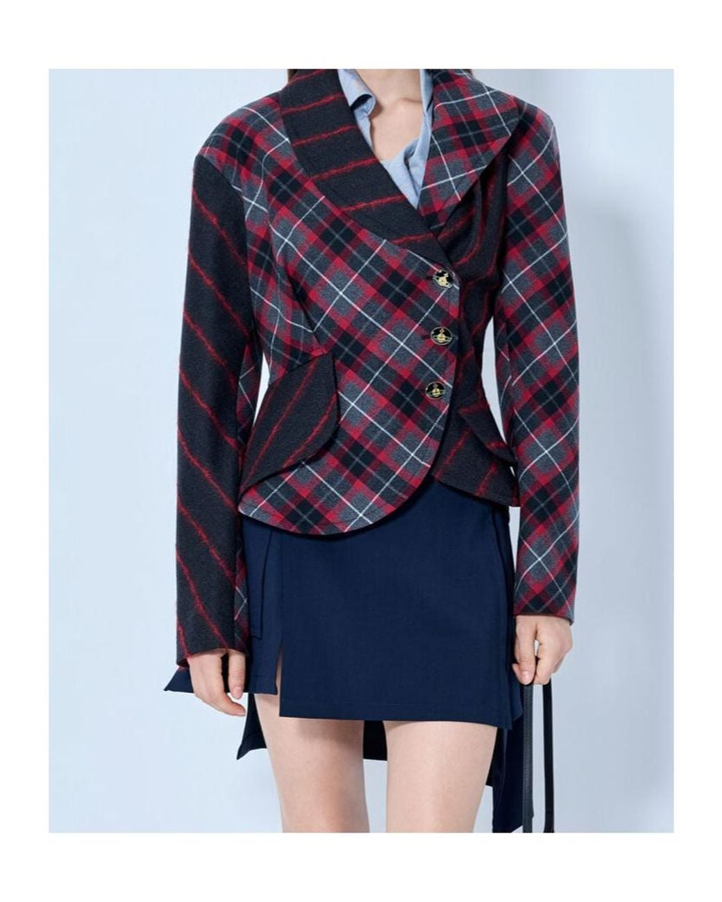 Vivienne Westwood Blue Stormy Jacket