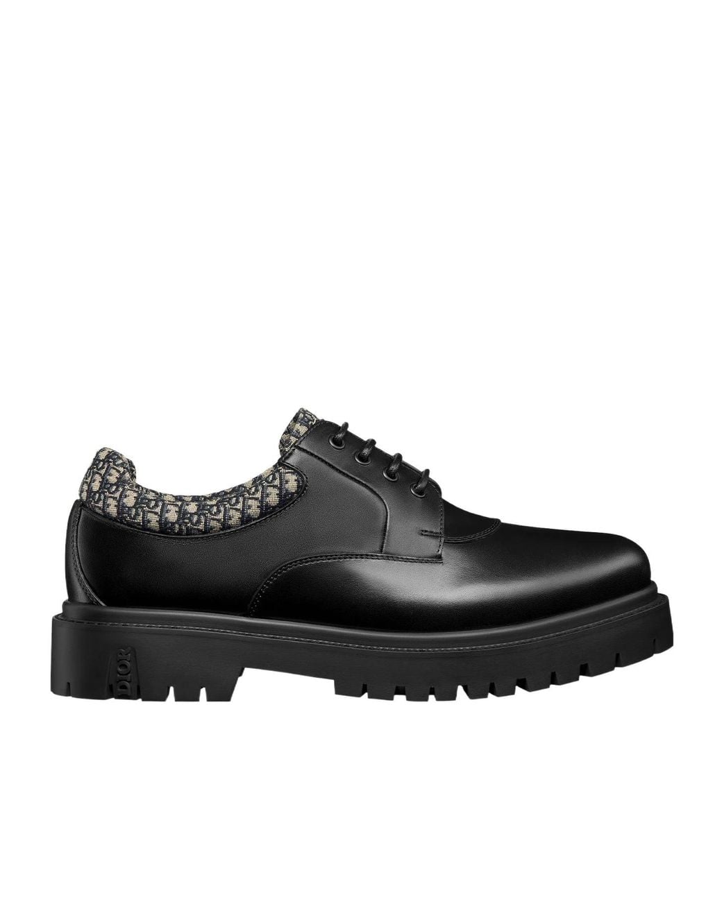 Dior Black Homme Explorer Iii Derby Shoes for men