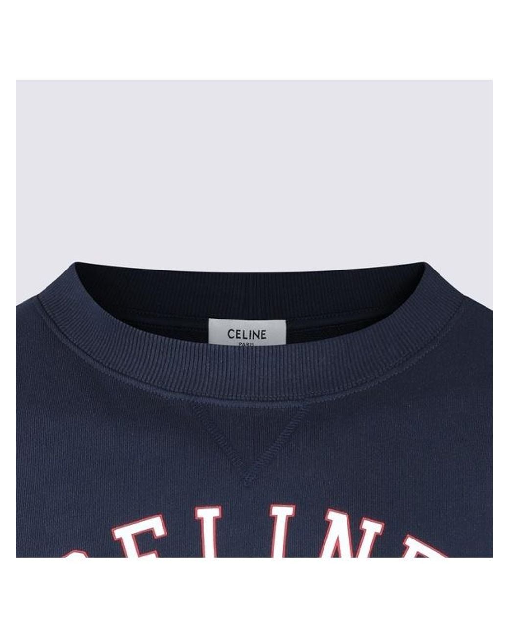 Céline Blue Sweatshirt for men
