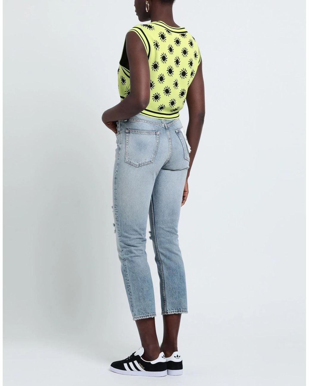 Rag & Bone Blue Denim Trousers