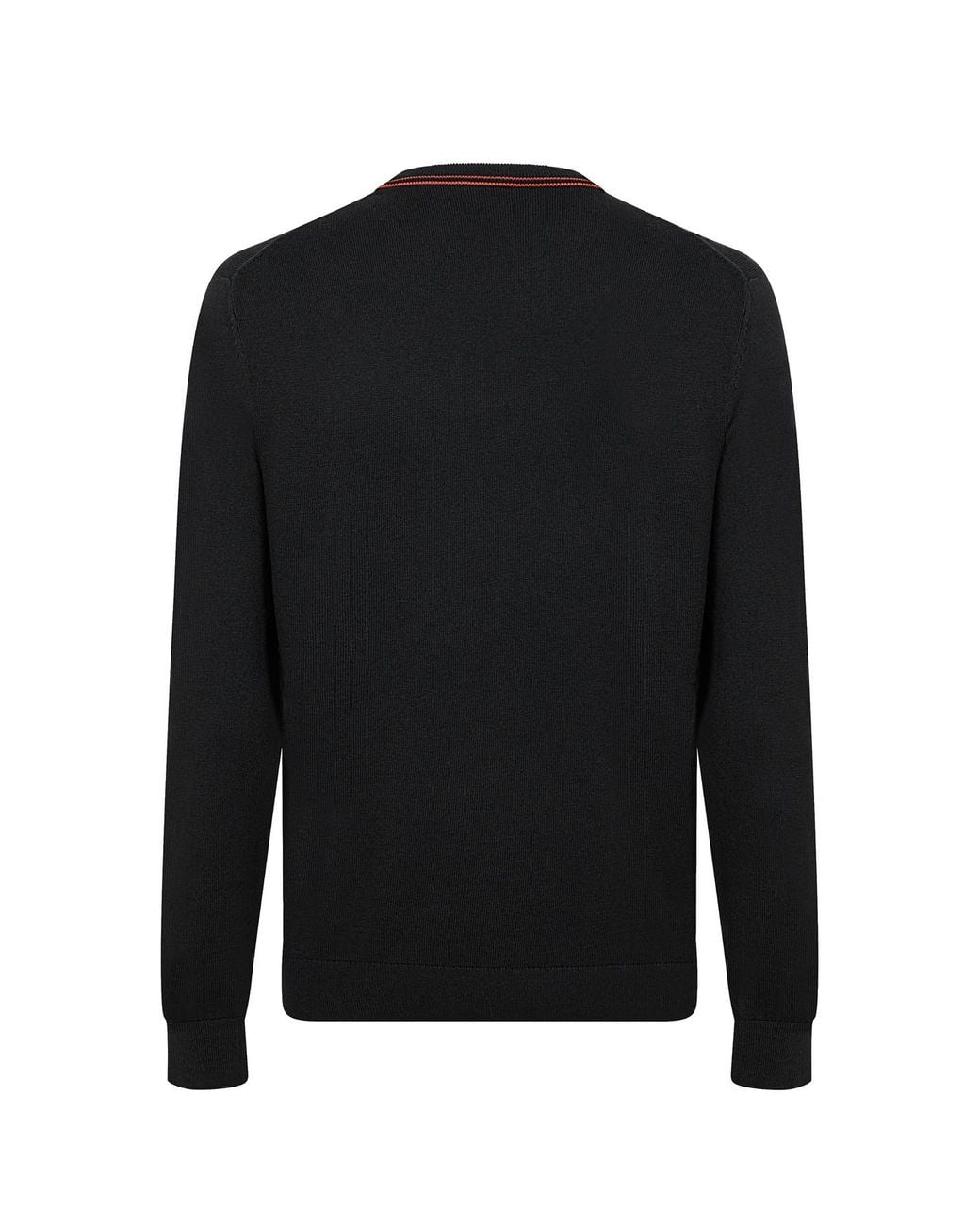 Paul Smith Blue Round-Collar And Long-Sleeved Sweater for men